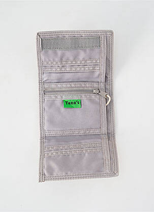 Porte-carte fermeture zippée noir TANN'S femme
