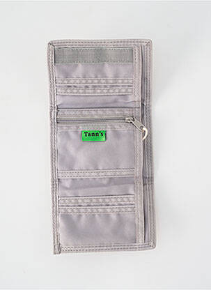 Porte-carte fermeture zippée violet TANN'S femme
