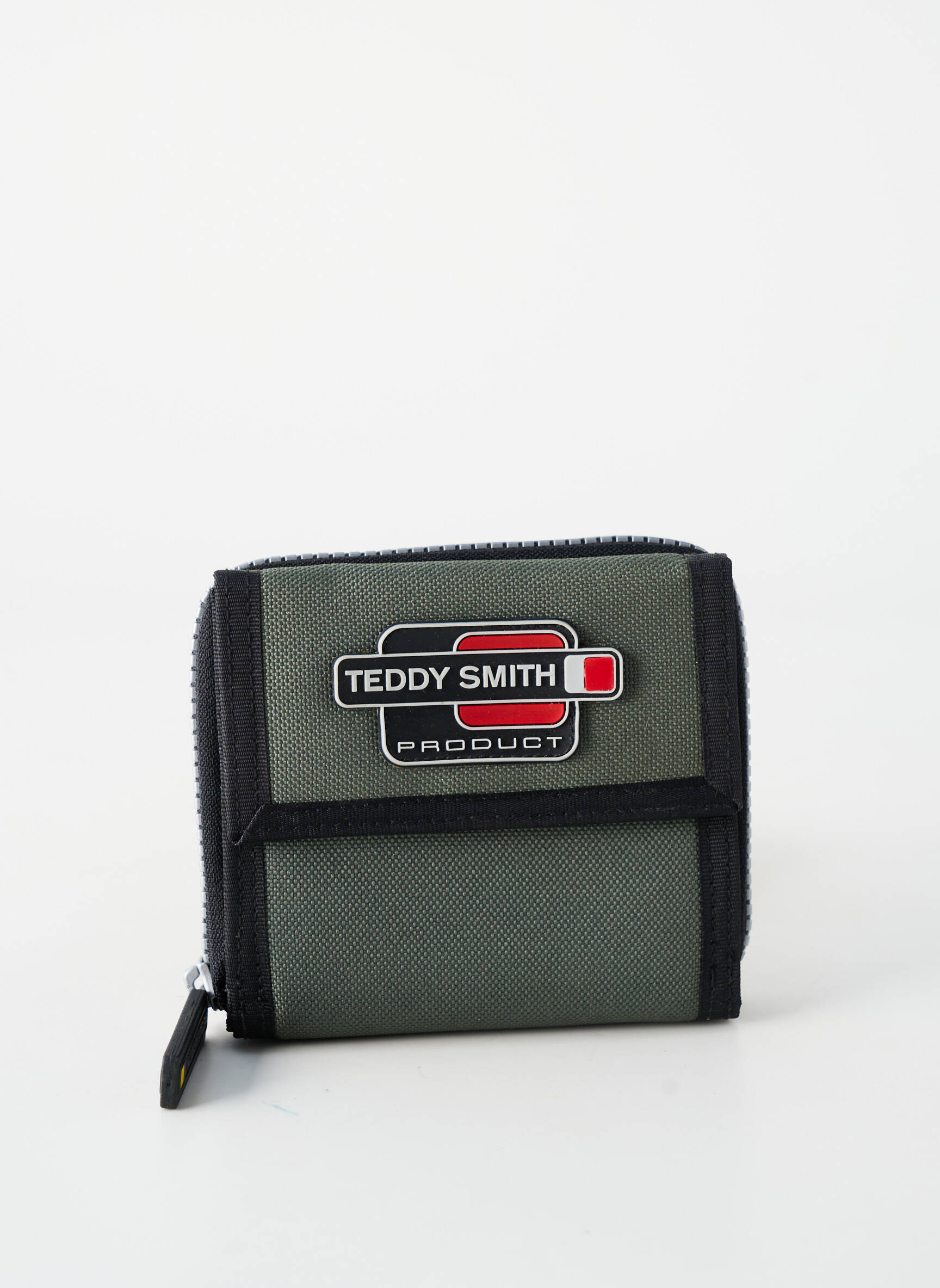 Portefeuille doublure textile gris TEDDY SMITH homme