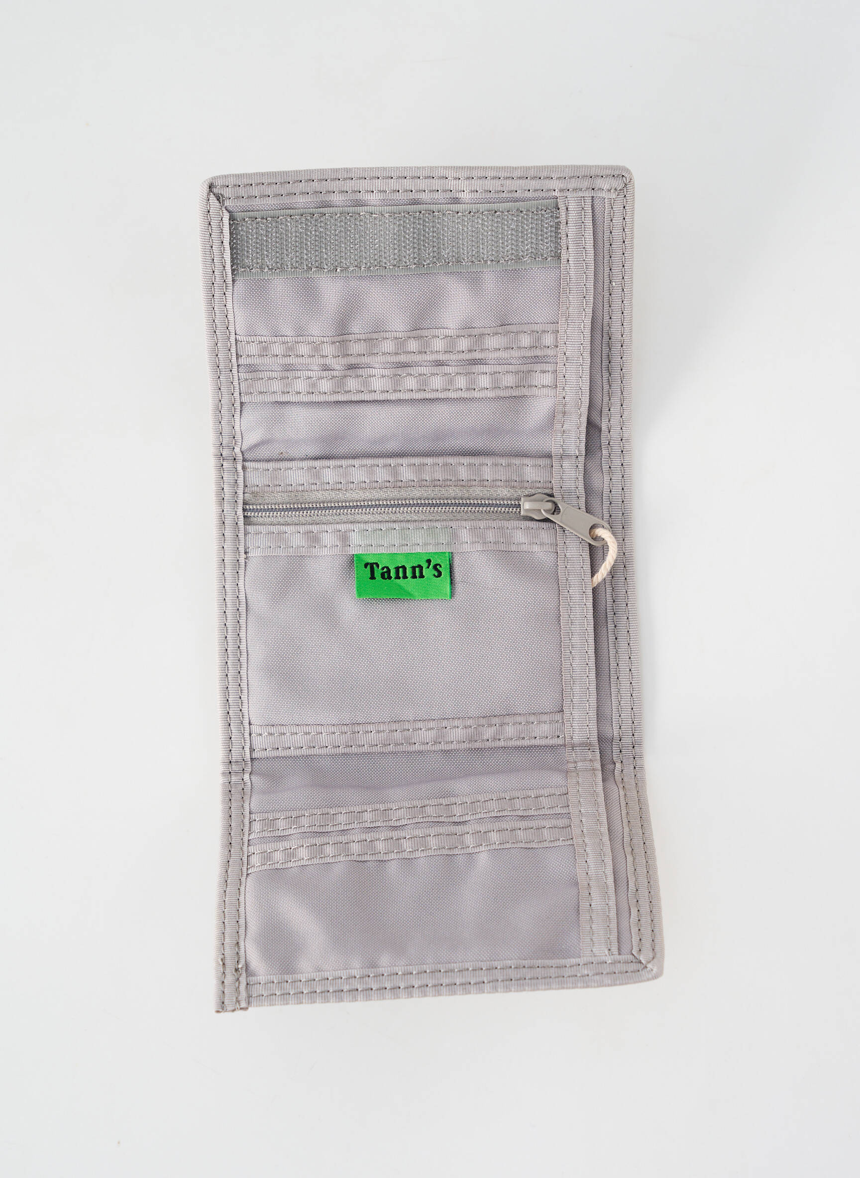 Porte-carte fermeture zippée noir TANN'S femme