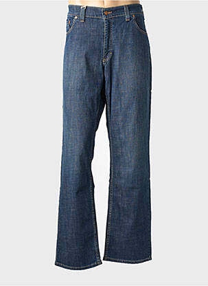 Jeans coupe droite stretch taille normale bleu MUSTANG homme