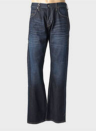 Jeans coupe droite stretch taille normale bleu HUDSON homme