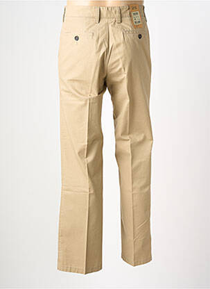 Pantalon chino tissage popeline taille normale beige CAMEL ACTIVE homme