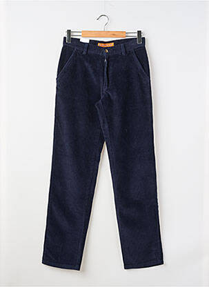 Pantalon chino stretch taille normale bleu VAGABOND homme