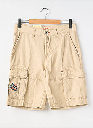 Bermuda multipoches taille normale beige CAMEL ACTIVE homme