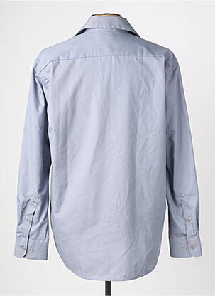 Chemise manches longues coupe droite gris PRE END homme