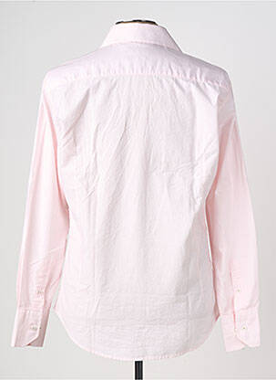 Chemise manches longues coupe cintrée rose SHILTON homme