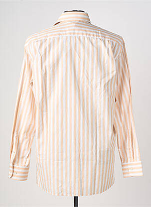 Chemise manches longues coupe cintrée orange SEIDENSTICKER homme