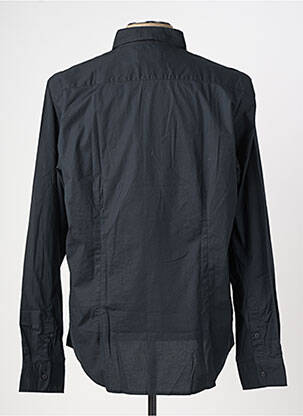 Chemise manches longues coupe cintrée noir SHILTON homme