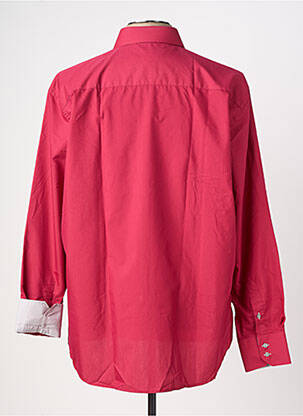 Chemise manches longues poches rouge CAP 10 TEN homme