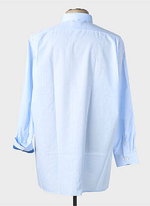 Chemise manches longues coupe droite bleu OLYMP homme
