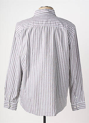 Chemise manches longues poches gris MUSTANG homme