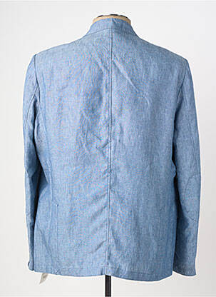 Blazer tissage chiné bleu DELAHAYE homme