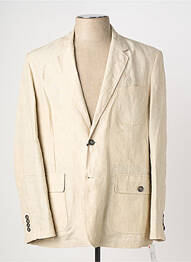 Blazer tissage chiné beige DELAHAYE homme