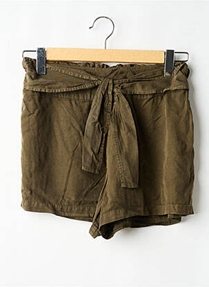 Short poches taille élastique vert NAME IT fille