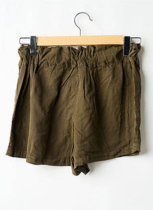 Short poches taille élastique vert NAME IT fille