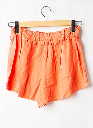 Short poches taille élastique orange NAME IT fille