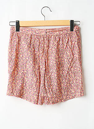 Short poches taille élastique rose GARCIA fille