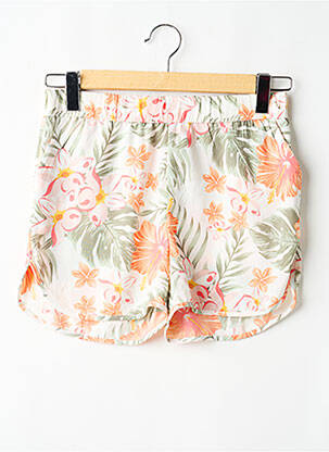 Short taille normale taille élastique blanc NAME IT fille