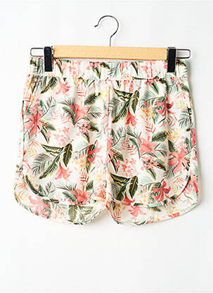 Short poches taille élastique blanc NAME IT fille