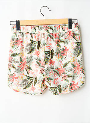 Short poches taille élastique blanc NAME IT fille