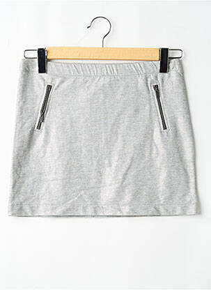 Jupe courte poches gris PEPE JEANS fille