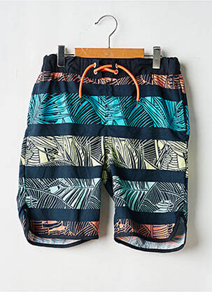 Short de bain tissage imperméable bleu NAME IT garçon