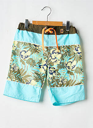 Short de bain tissage imperméable bleu NAME IT garçon
