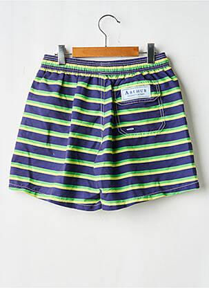Short de bain tissage imperméable vert ARTHUR garçon