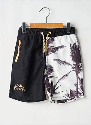 Short de bain imprimé fantaisie noir NAME IT garçon