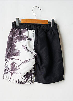 Short de bain imprimé fantaisie noir NAME IT garçon