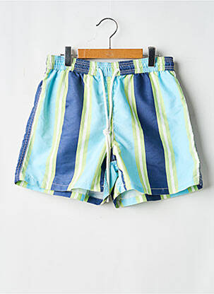 Short de bain tissage imperméable bleu ARTHUR garçon
