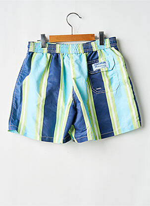 Short de bain tissage imperméable bleu ARTHUR garçon