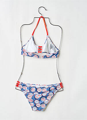 Maillot de bain 2 pièces stretch bleu MAYORAL fille