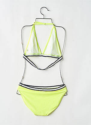 Maillot de bain 2 pièces stretch jaune GARCIA fille