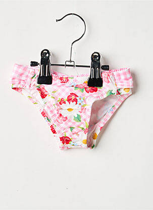 Bas de maillot de bain stretch rose MAYORAL fille