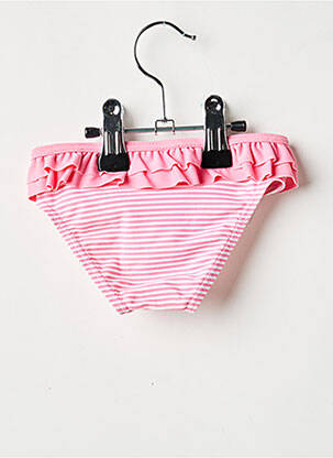 Bas de maillot de bain imprimé rayures rose MAYORAL fille