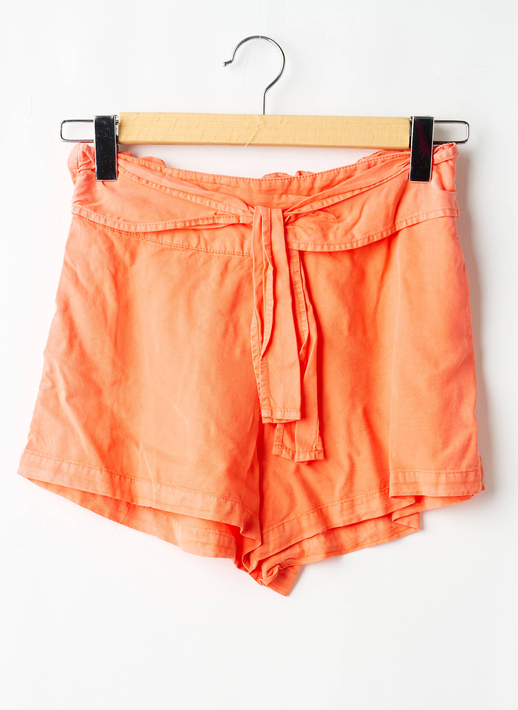 Short poches taille élastique orange NAME IT fille