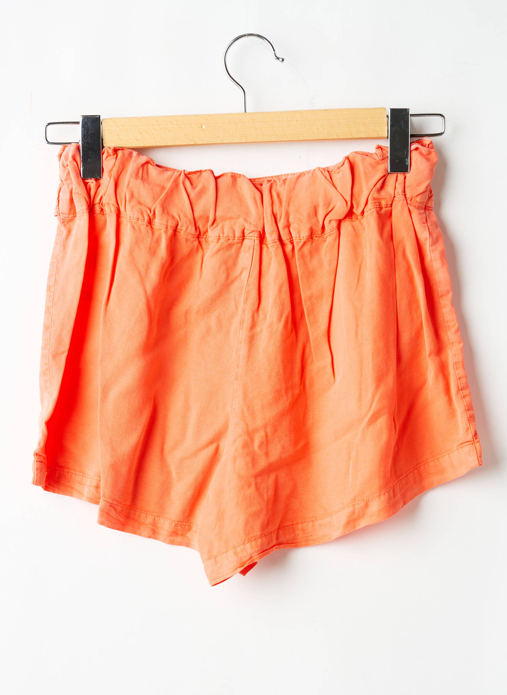 Short poches taille élastique orange NAME IT fille