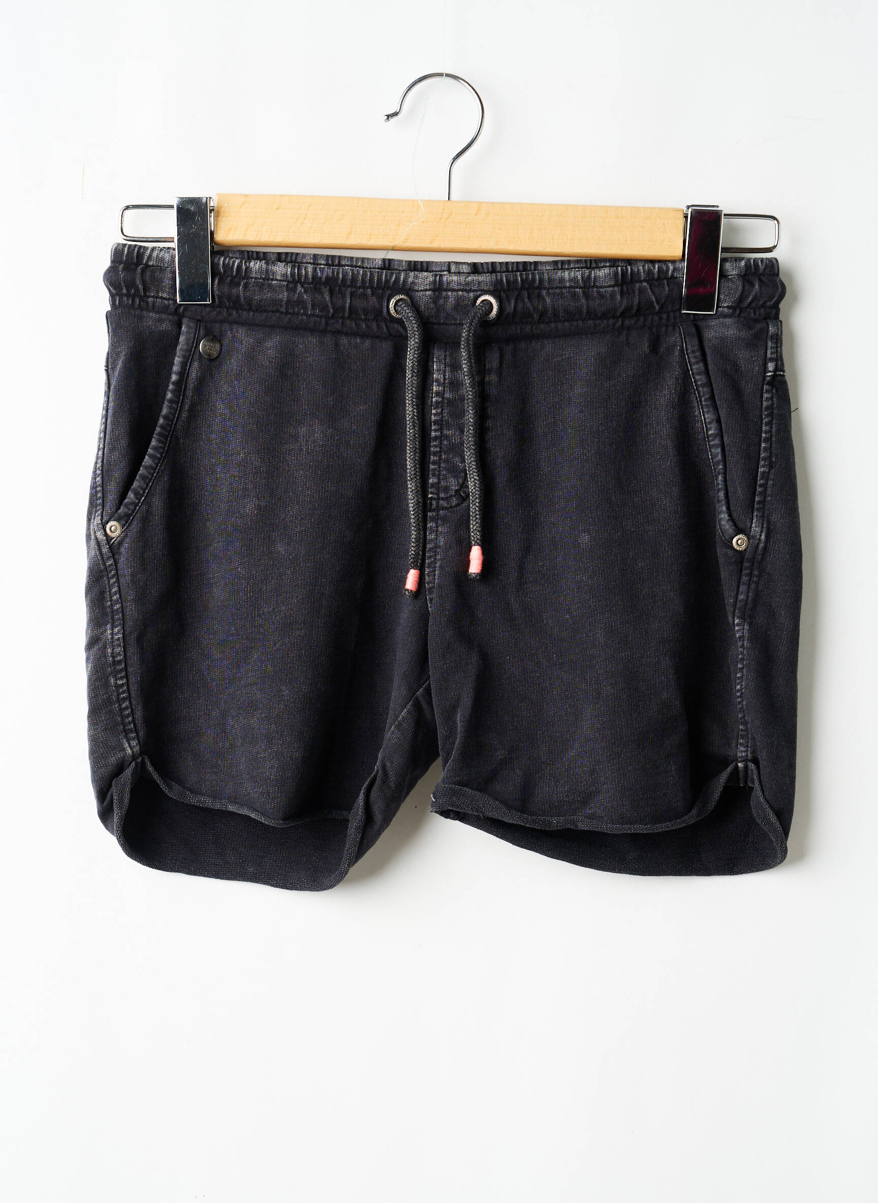 Short stretch taille élastique noir GARCIA fille