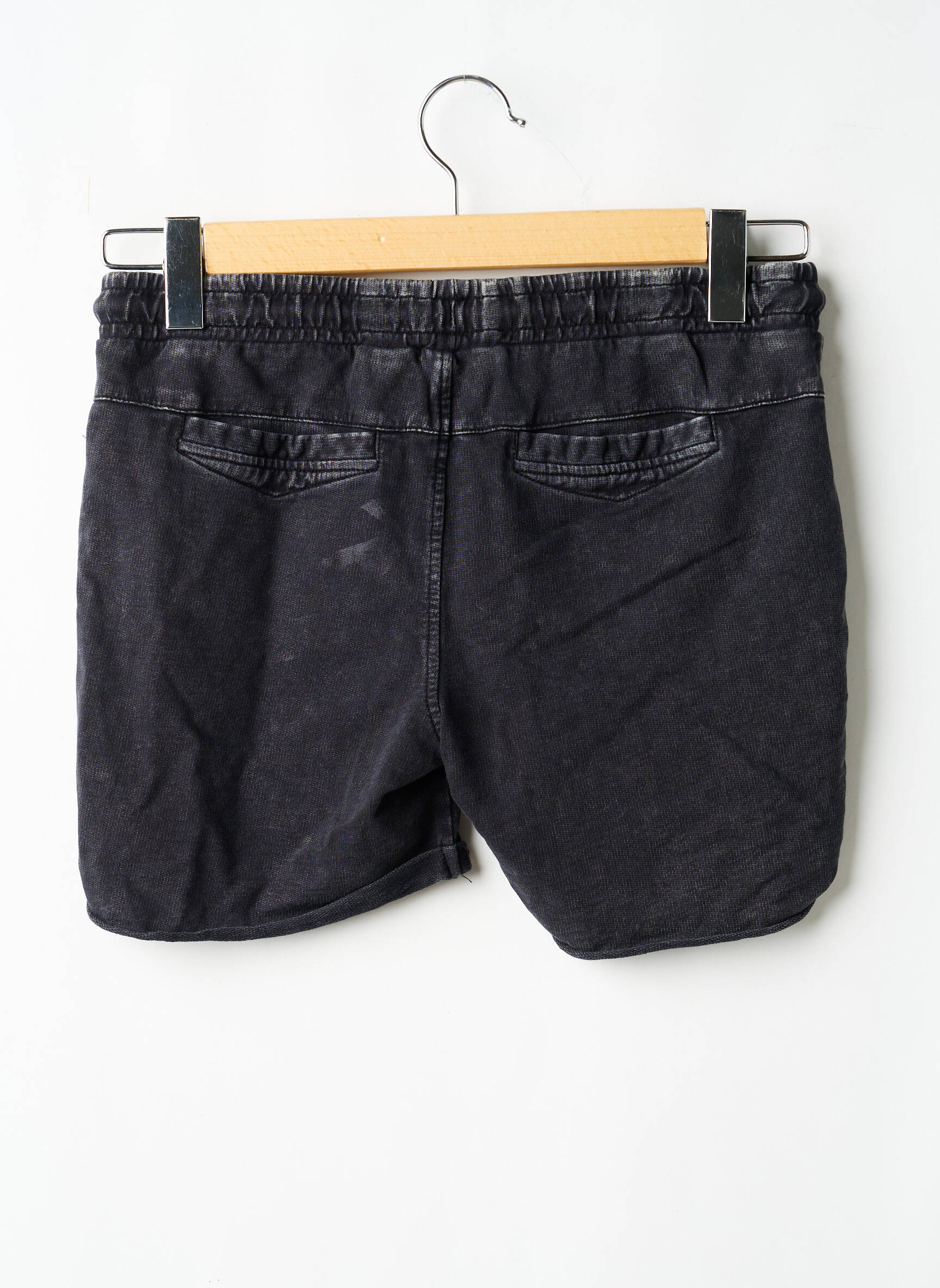 Short stretch taille élastique noir GARCIA fille