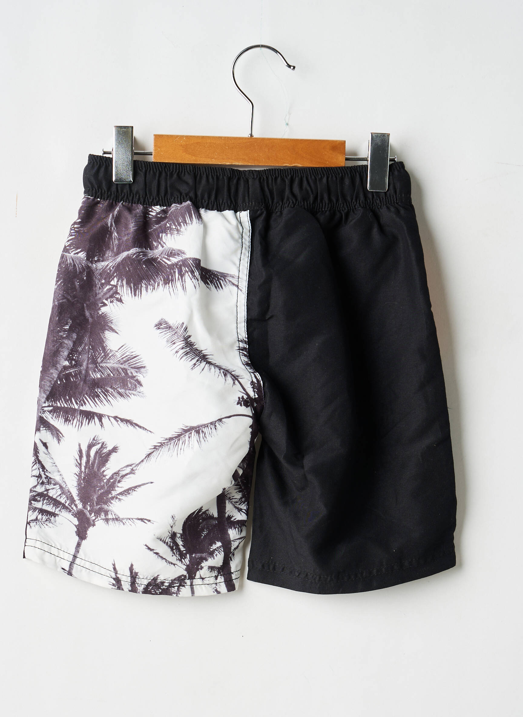 Short de bain imprimé fantaisie noir NAME IT garçon