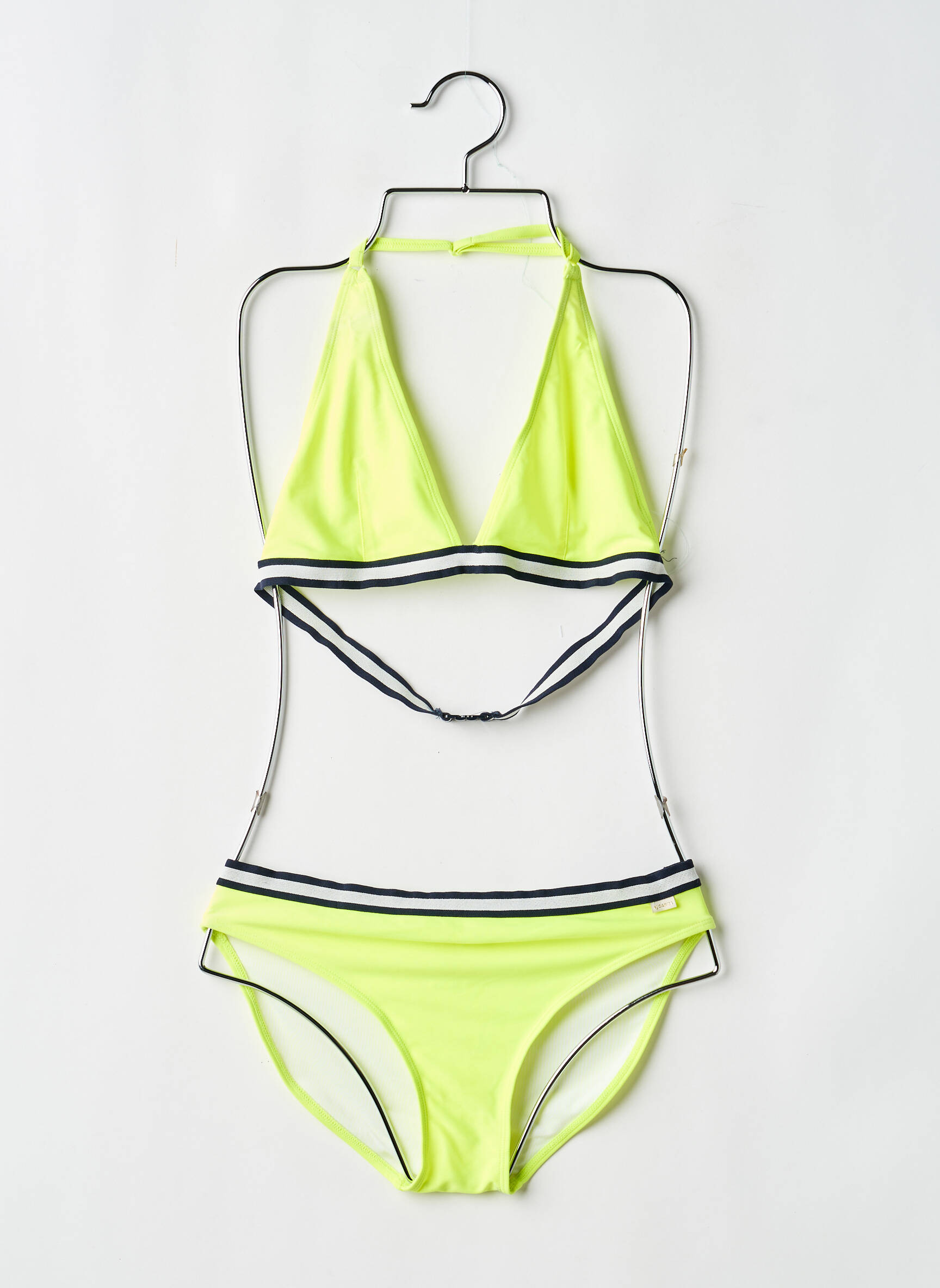 Maillot de bain 2 pièces stretch jaune GARCIA fille