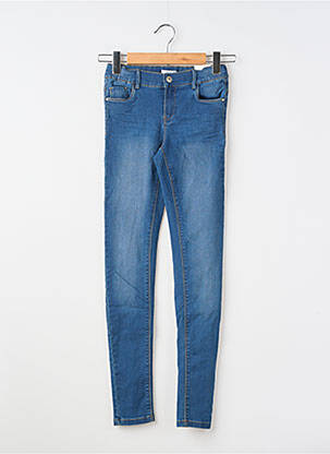 Jeans skinny stretch taille ajustable bleu NAME IT fille