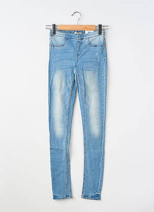 Jeans skinny stretch taille élastique bleu GARCIA fille