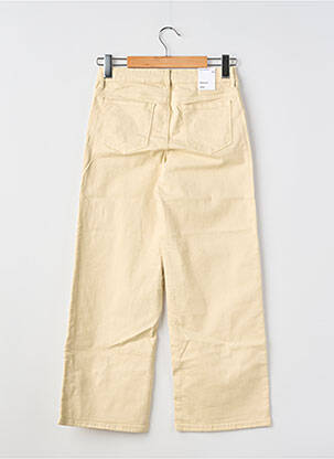 Jeans coupe large stretch taille ajustable beige NAME IT fille