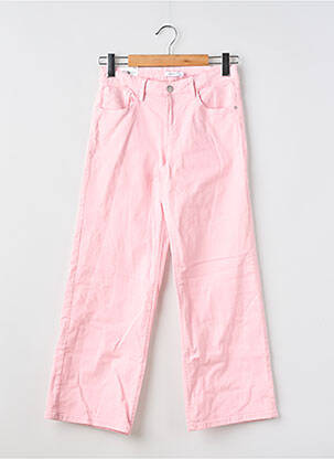 Jeans coupe large stretch taille ajustable rose NAME IT fille