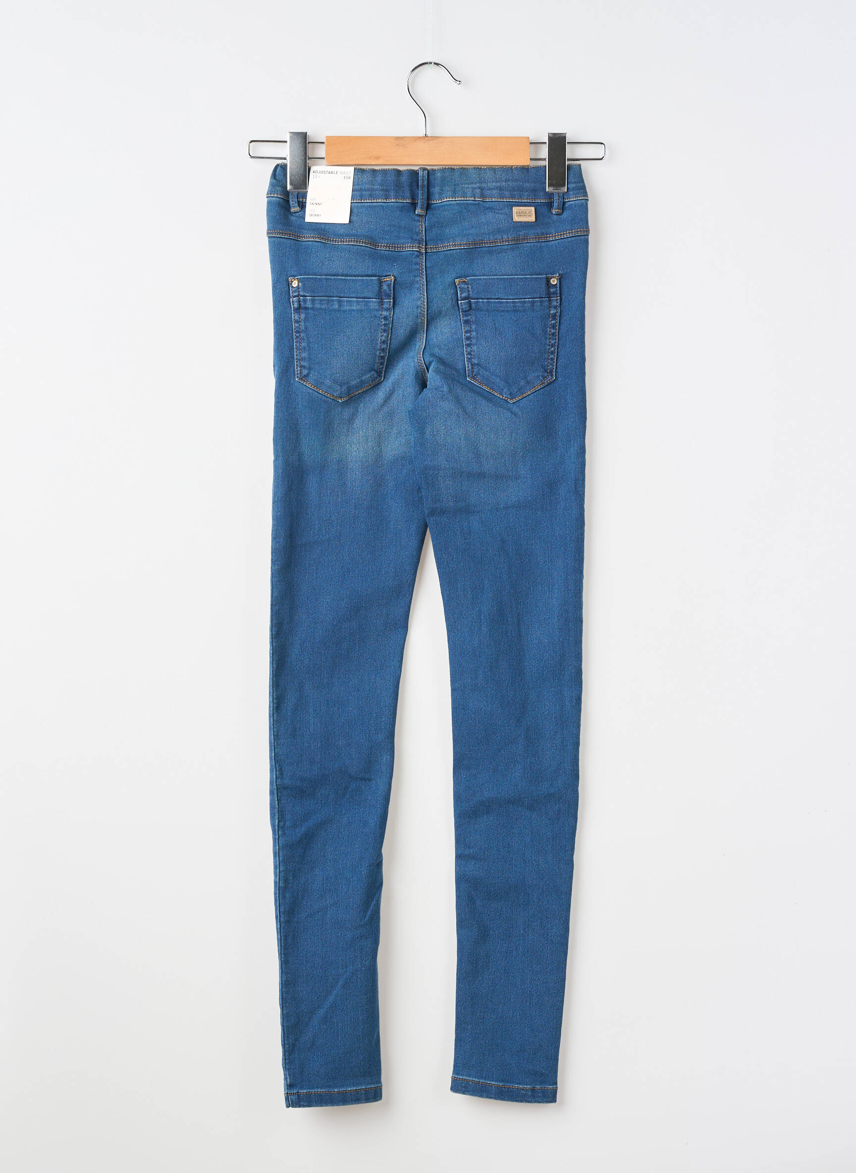 Jeans skinny stretch taille ajustable bleu NAME IT fille
