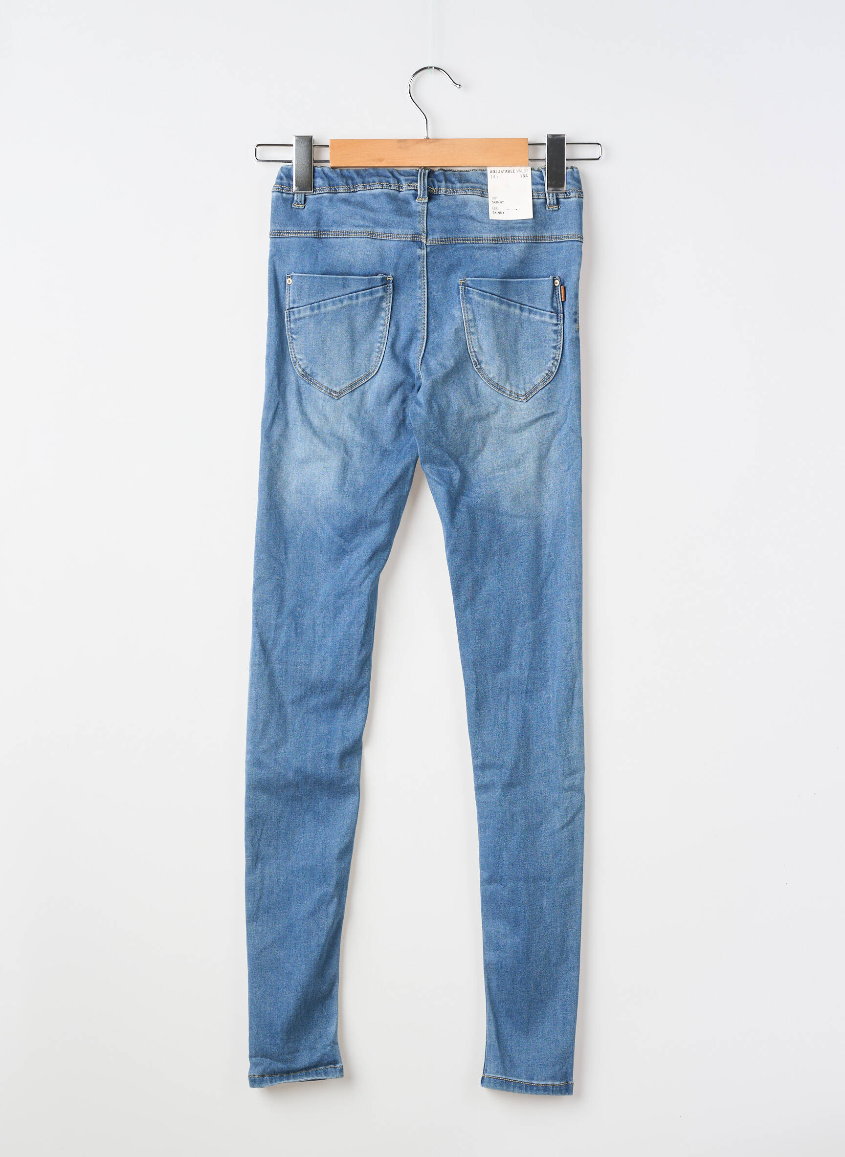 Jegging tissage denim taille ajustable bleu NAME IT fille