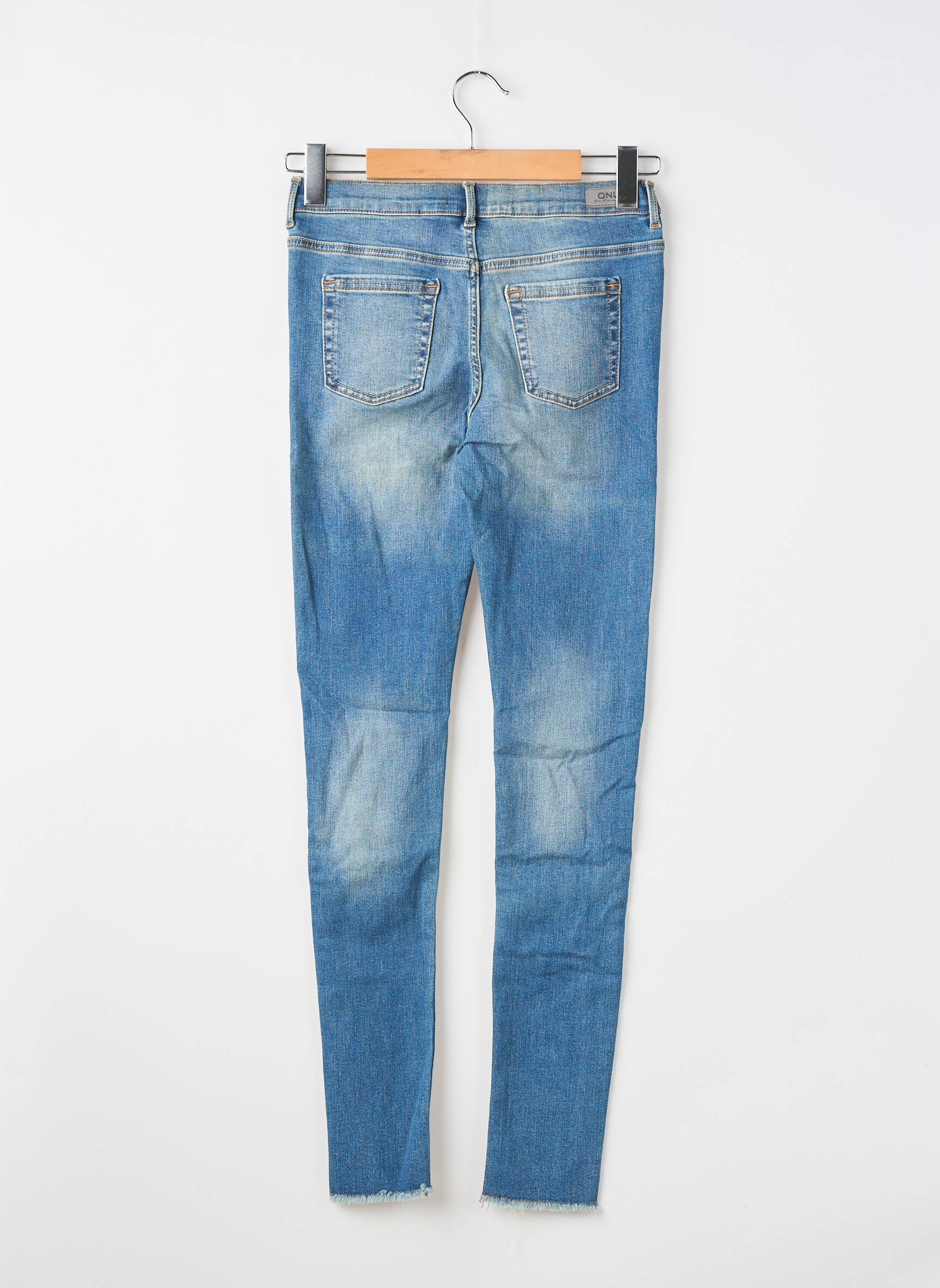Jeans skinny stretch taille ajustable bleu KIDS ONLY fille
